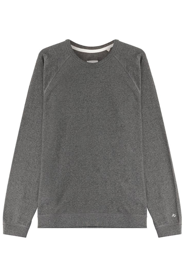Rag & Bone Rag & Bone Cotton Sweatshirt With Logo Print - Grey