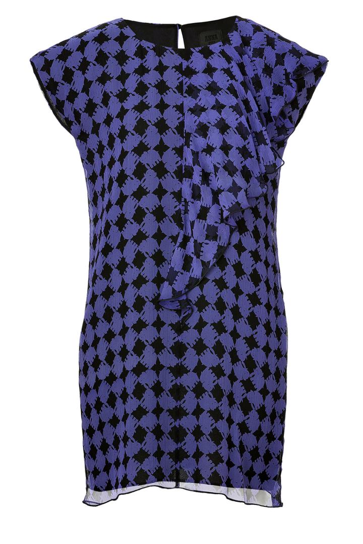 Anna Sui Anna Sui Elephant Print Silk Dress - Multicolor