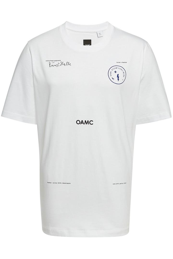 Oamc Oamc Kunsthalle Printed Cotton T-shirt