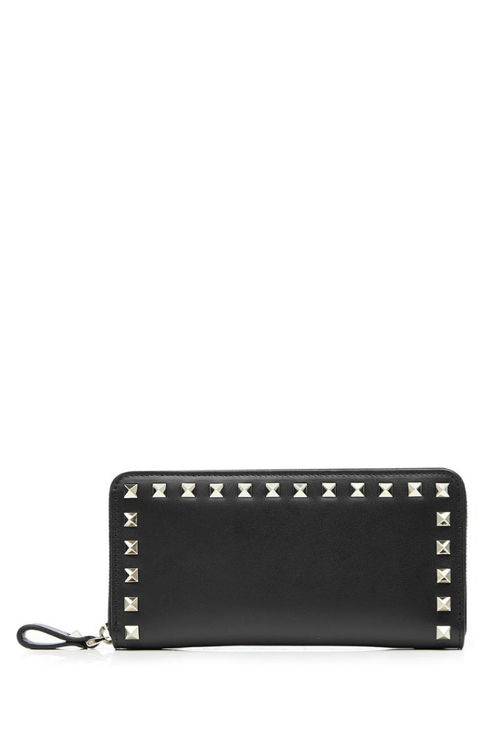 Valentino Valentino Rockstud Leather Wallet