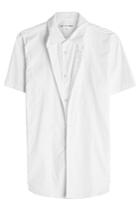 Comme Des Garcons Shirt Comme Des Garcons Shirt Layered Cotton Short-sleeve Shirt