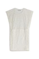 Iro Iro Embroidered Cotton Dress - White