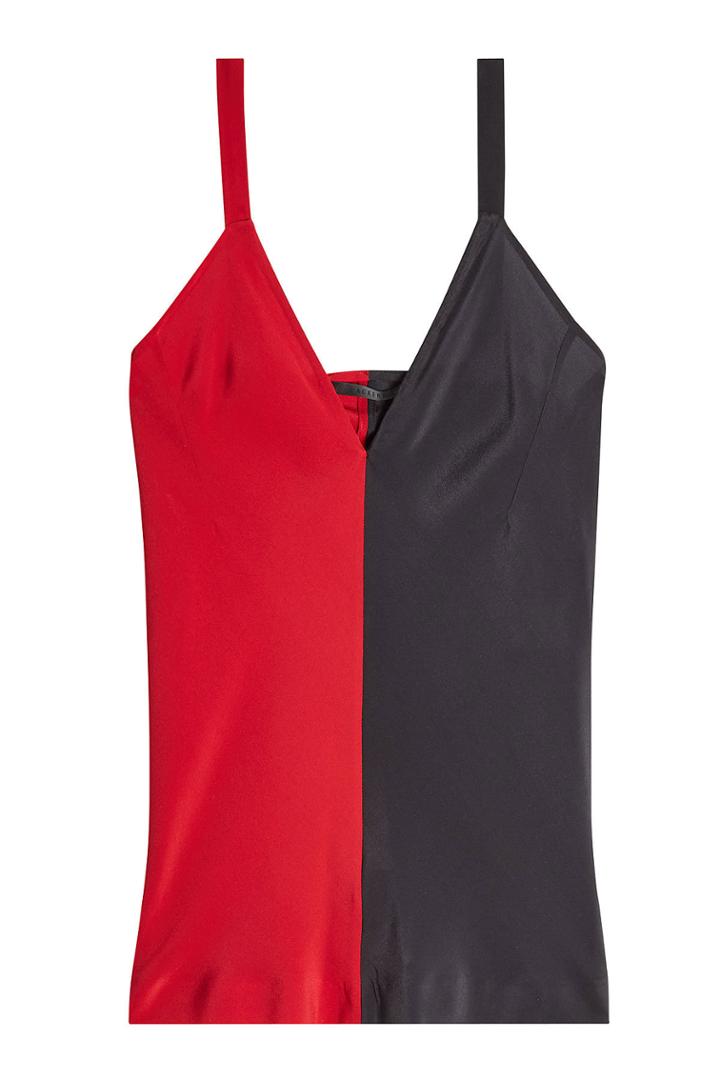 Haider Ackermann Haider Ackermann Two-tone Silk Camisole