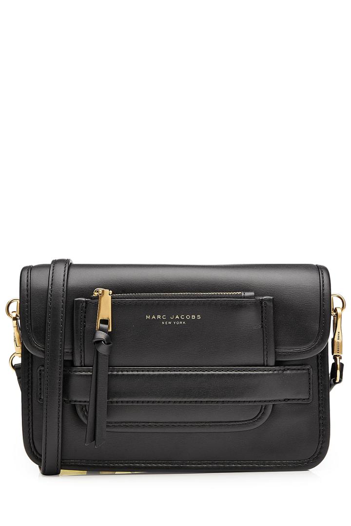 Marc Jacobs Marc Jacobs Madison Leather Shoulder Bag - Black