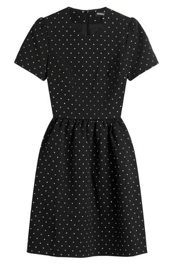 Markus Lupfer Markus Lupfer Printed Dress - Black