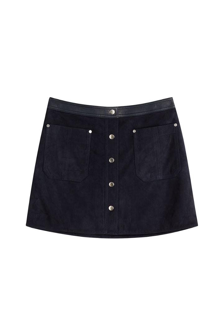 Rag & Bone Rag & Bone Suede Mini-skirt