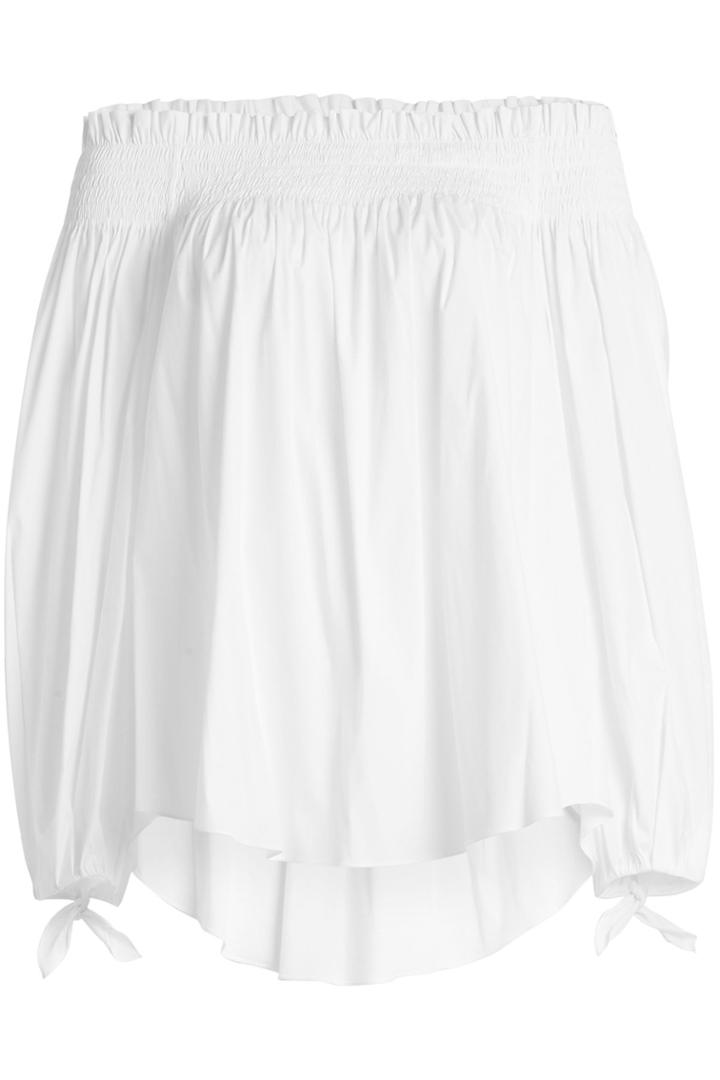 Caroline Constas Caroline Constas Lou Off-shoulder Cotton Blouse