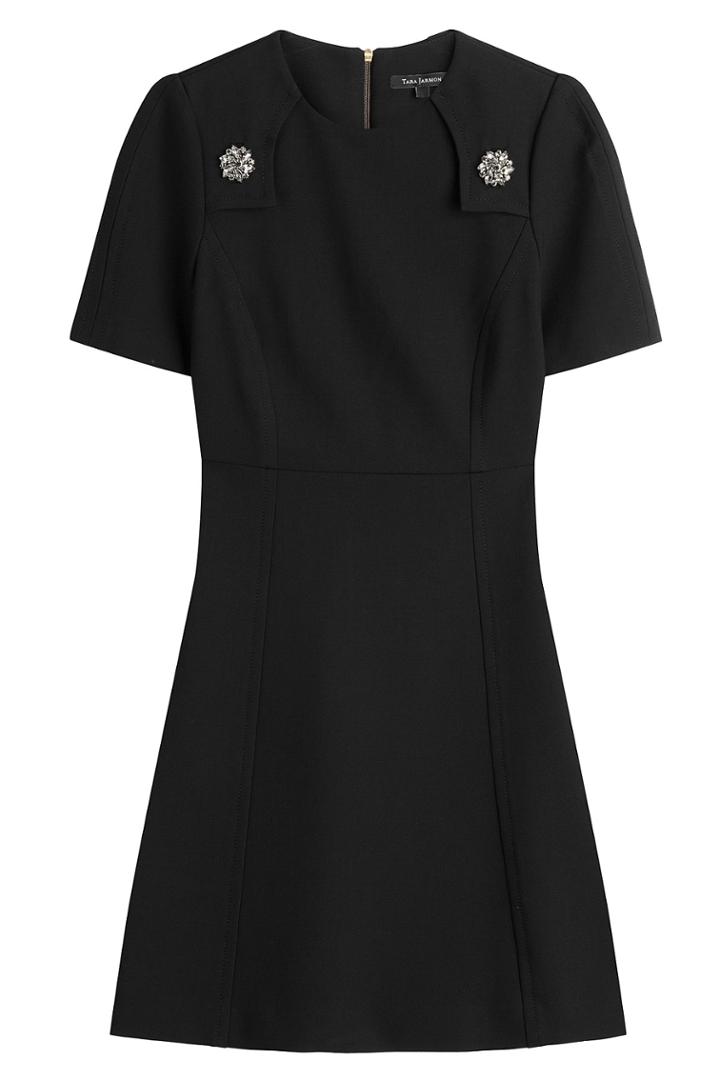 Tara Jarmon Tara Jarmon Dress With Embellishment - Black