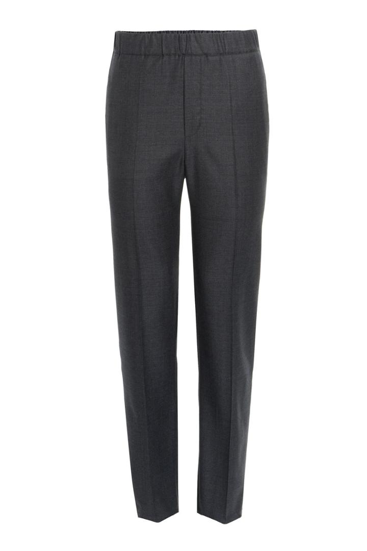 Neil Barrett Neil Barrett Wool Pants With Elasticated Waist - None