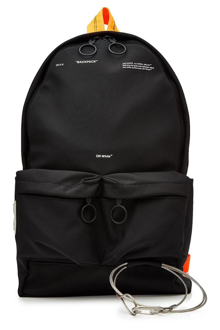 Off-white Off-white Tape Backpack In Fabric