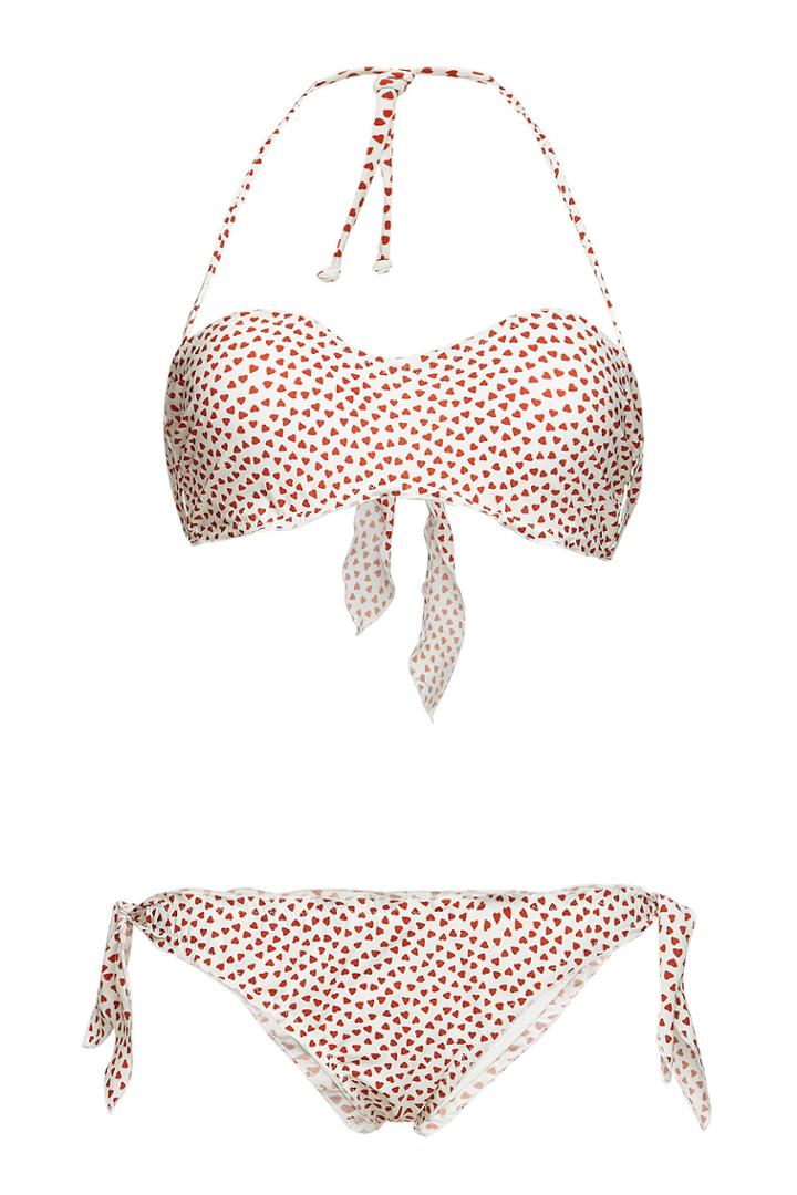 Swim With Mi Swim With Mi Bacio Bacio Printed Bandeau Bikini