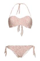 Swim With Mi Swim With Mi Bacio Bacio Printed Bandeau Bikini