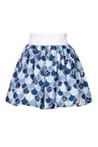 Olympia Le-tan Olympia Le-tan Cotton Fish Scale Skirt