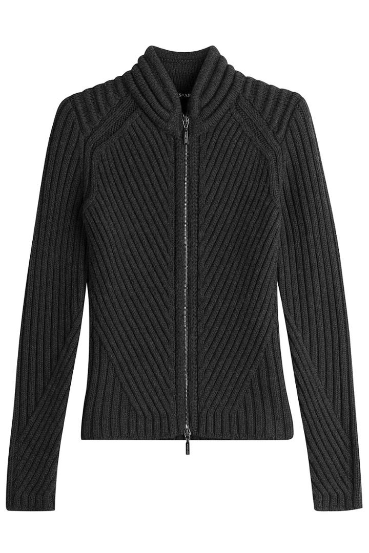 Iris Von Arnim Iris Von Arnim Virgin Wool Cardigan - Grey