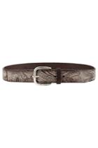 Etro Etro Paisley Print Leather Belt - Brown