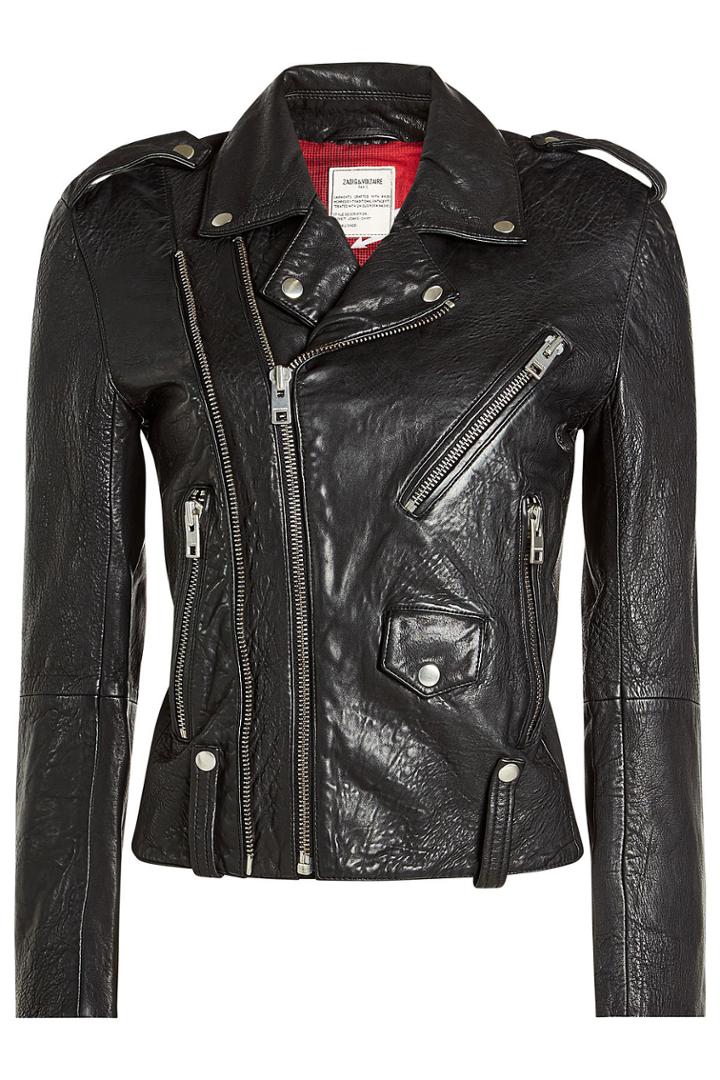 Zadig & Voltaire Zadig & Voltaire Leather Biker Jacket
