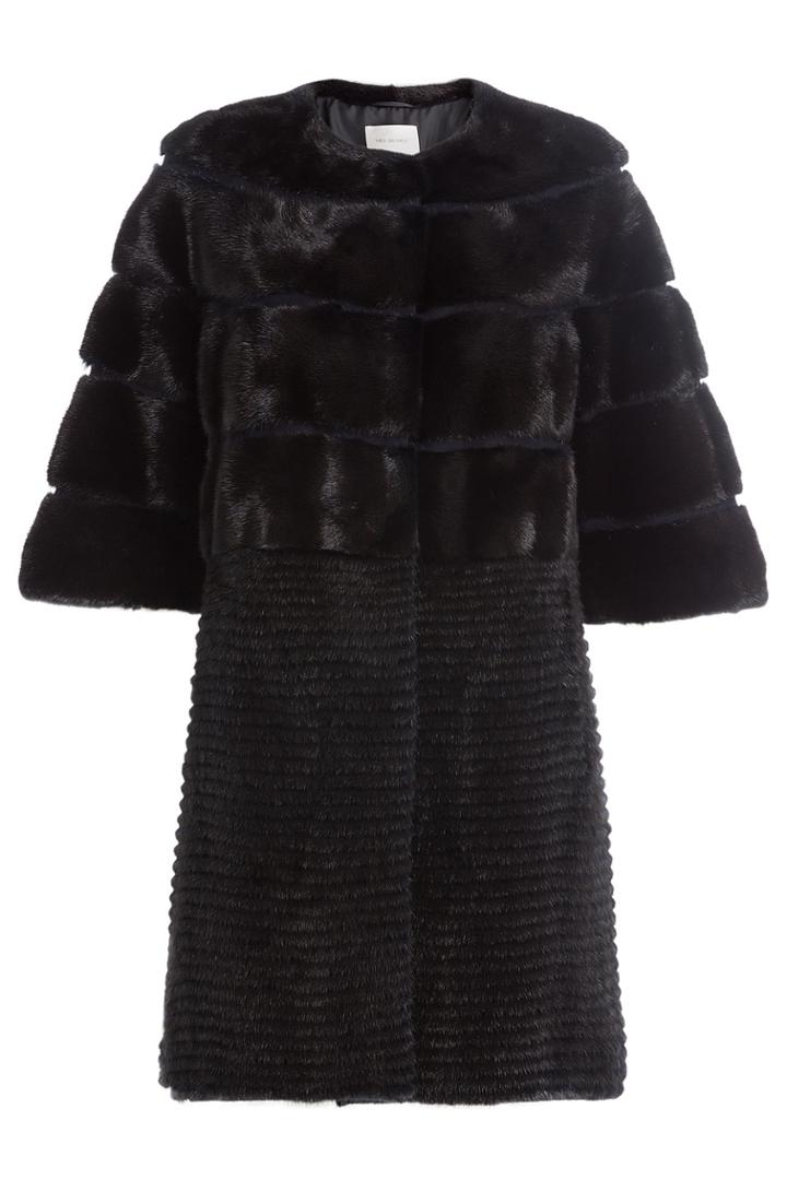 Yves Salomon Yves Salomon Mink Fur Coat - Blue
