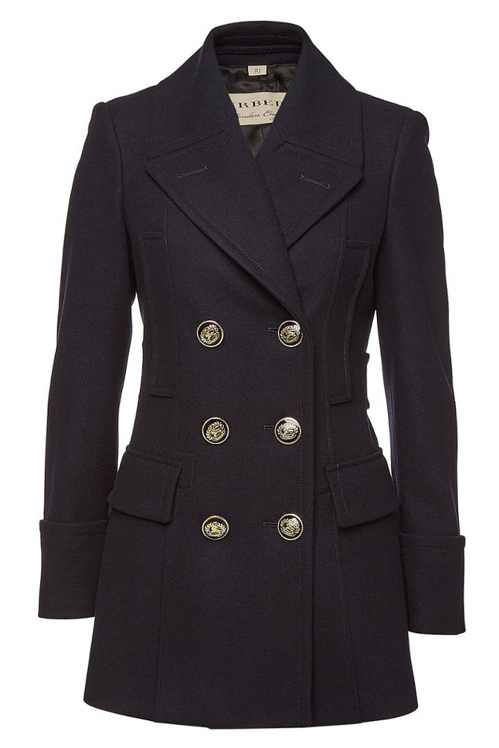 Burberry Burberry Tredegar Wool Coat