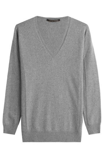 Agnona Agnona Wool Pullover - Grey