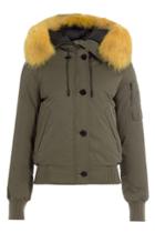 Kenzo Kenzo Down Jacket With Fur-trimmed Hood