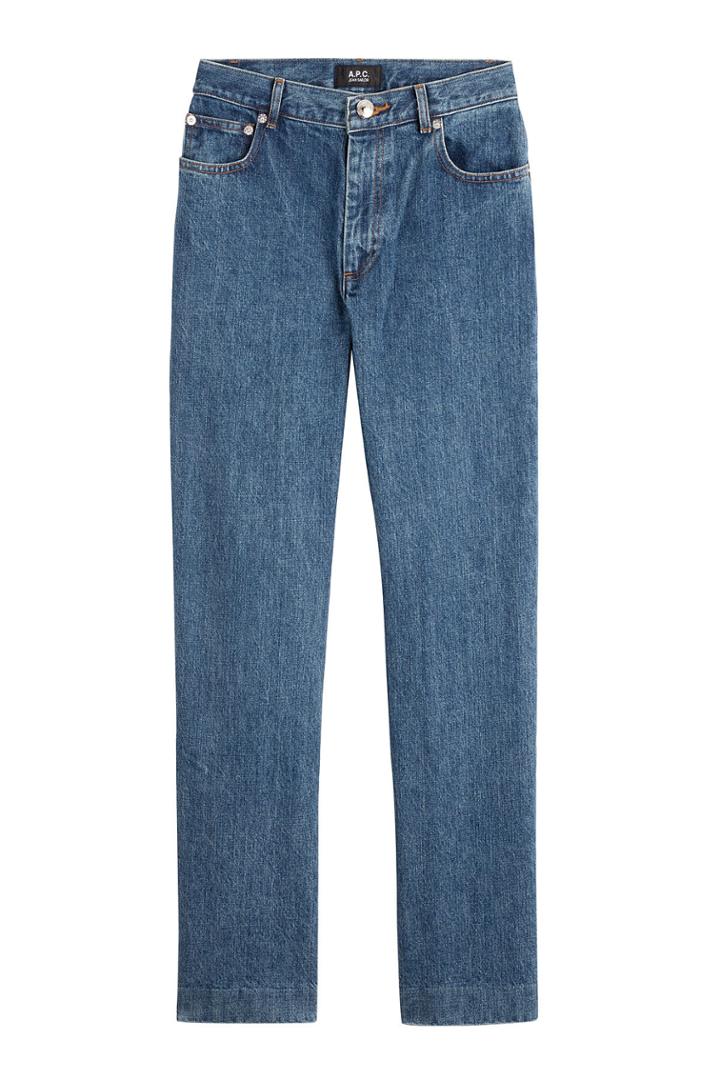 A.p.c. A.p.c. Cropped Straight Leg Sailor Jeans - Blue