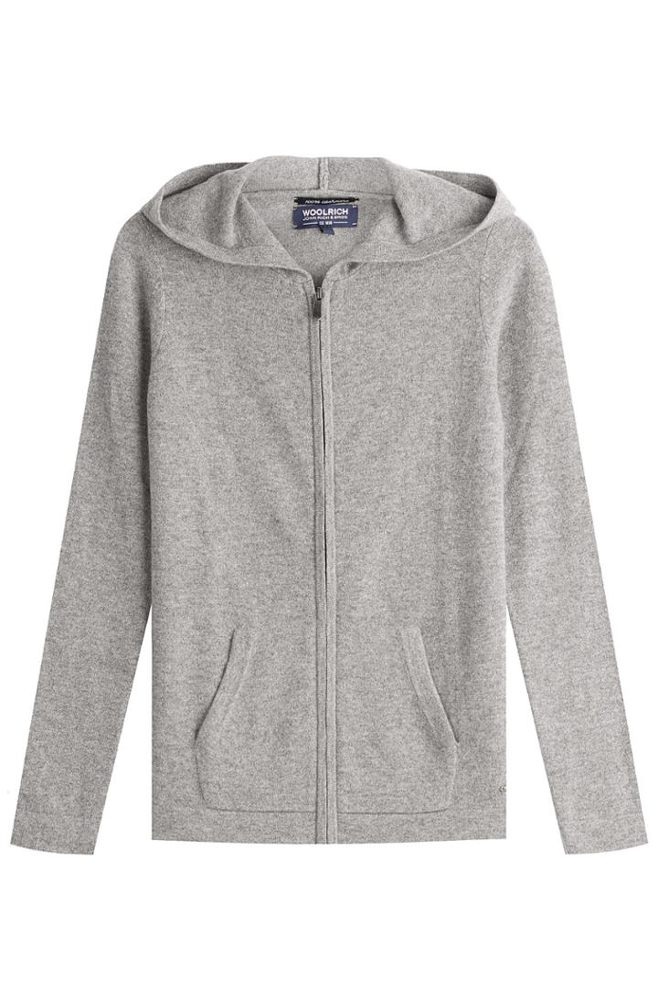 Woolrich Woolrich Cashmere Hoodie - Grey