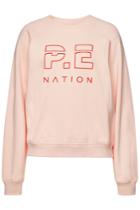 P.e. Nation P.e. Nation Shuffle Printed Cotton Sweatshirt