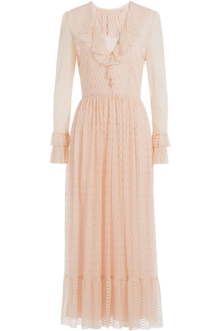 Philosophy Di Lorenzo Serafini Philosophy Di Lorenzo Serafini Sheer Panel Lace Dress