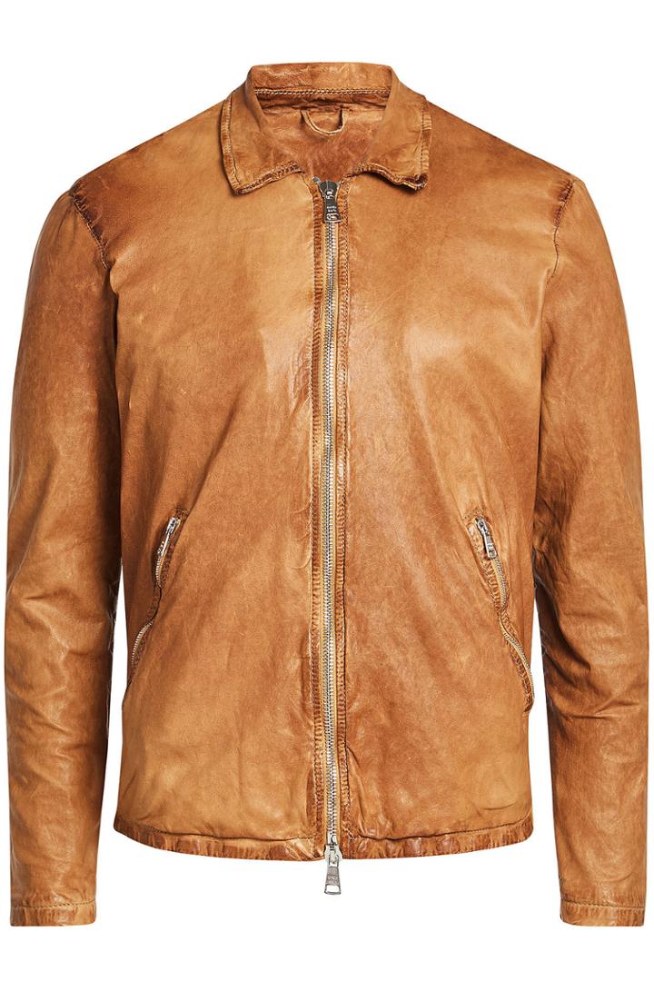 Giorgio Brato Giorgio Brato Collared Leather Jacket