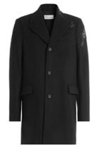 R.e.d. Valentino R.e.d. Valentino Wool Coat With Sequin Embellishment