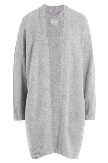 81 Hours By Dear Cashmere 81 Hours By Dear Cashmere Merino Wool Cardigan - Grey