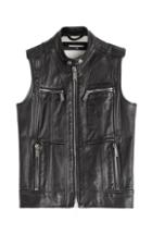 Dsquared2 Leather And Jersey Vest