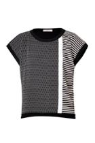 Bouchra Jarrar Bouchra Jarrar Mixed Knit Top