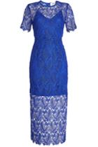 Diane Von Furstenberg Diane Von Furstenberg Dress With Lace Overlay