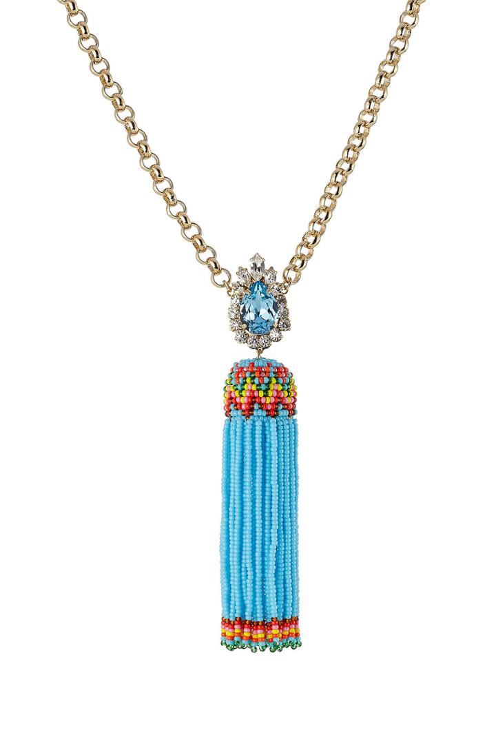 Shourouk Shourouk Totem Necklace - Blue