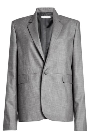 William Fan William Fan Glen Plaid Wool Blazer