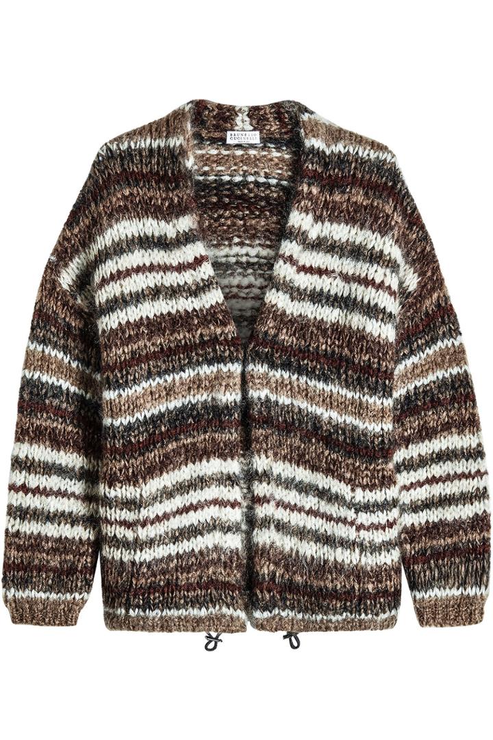 Brunello Cucinelli Brunello Cucinelli Mohair Cardigan With Wool