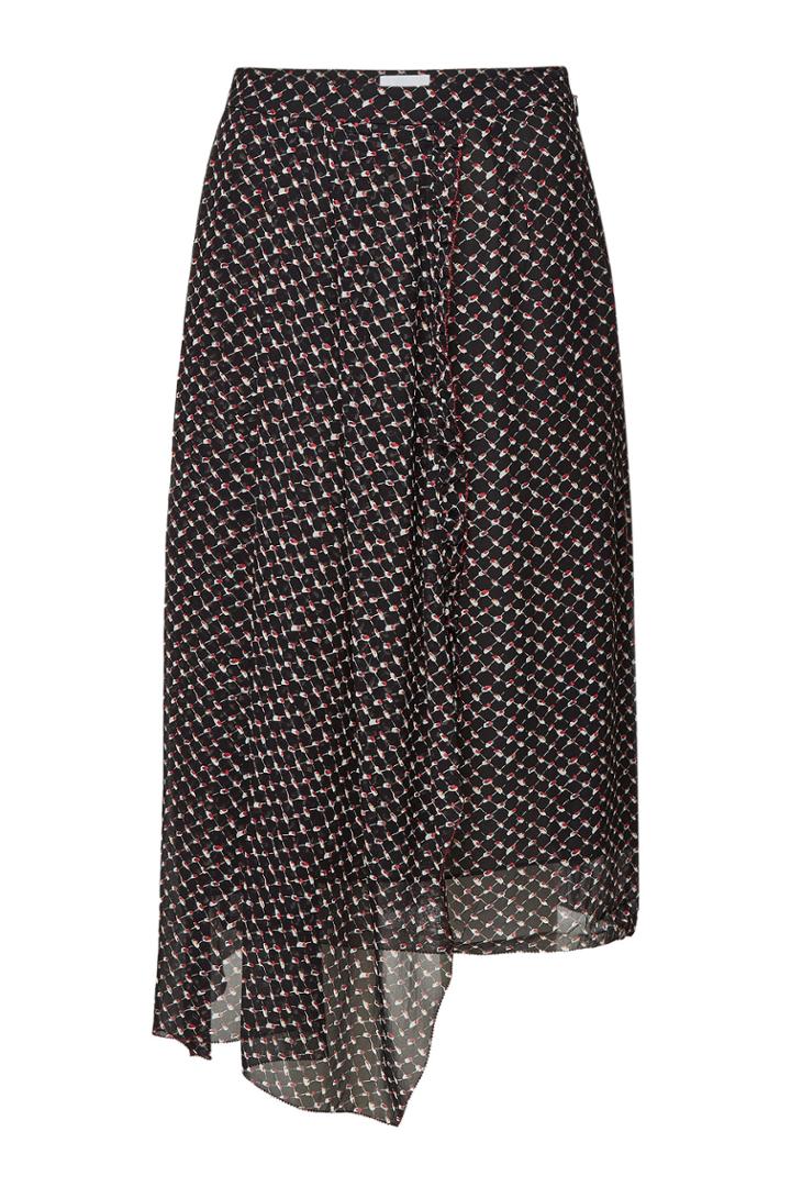 Lala Berlin Lala Berlin Kali Printed Silk Skirt