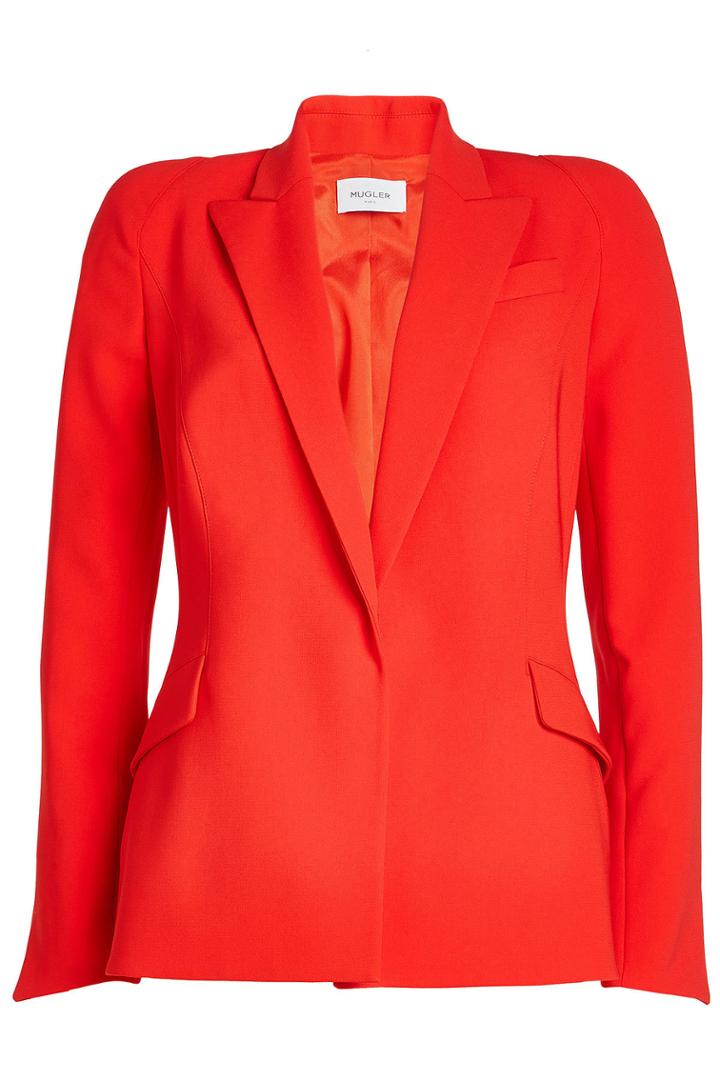 Mugler Mugler Crepe Blazer