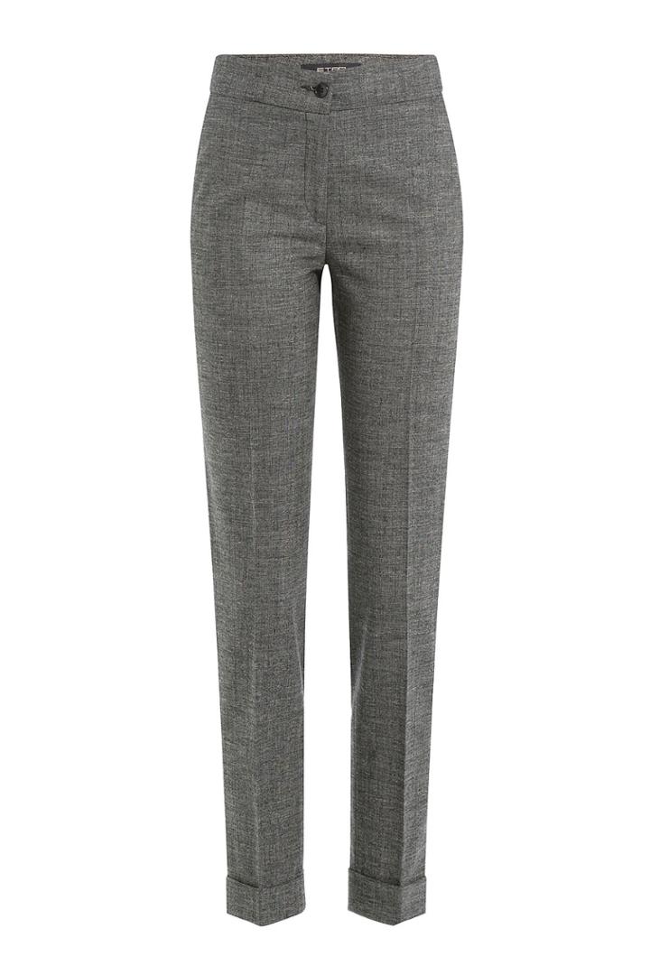Etro Etro Cotton Pants - Grey