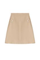Carven Carven A-line Skirt - Beige