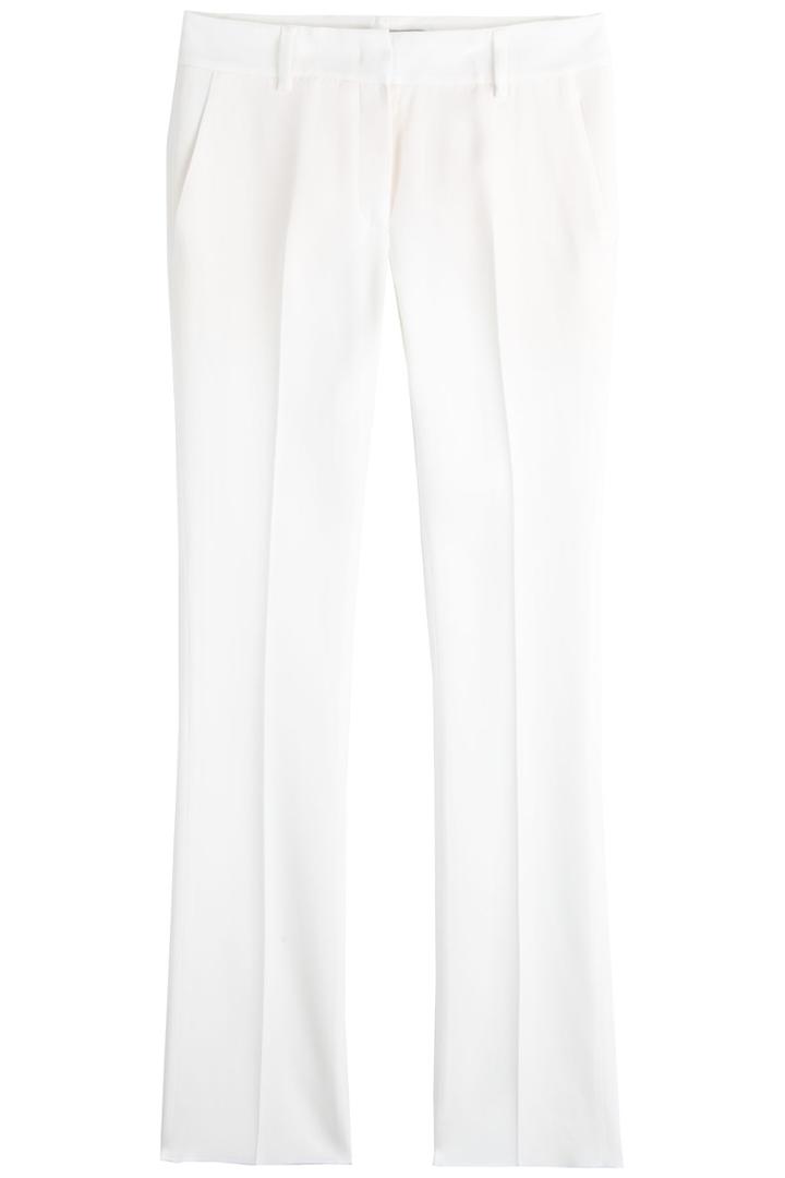 Etro Etro Wide Leg Crepe Pants - White