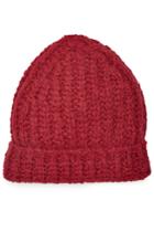 81 Hours By Dear Cashmere 81 Hours By Dear Cashmere Hat With Alpaca And Merino Wool - Red