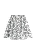Julien David Julien David Printed Cotton Skirt - White