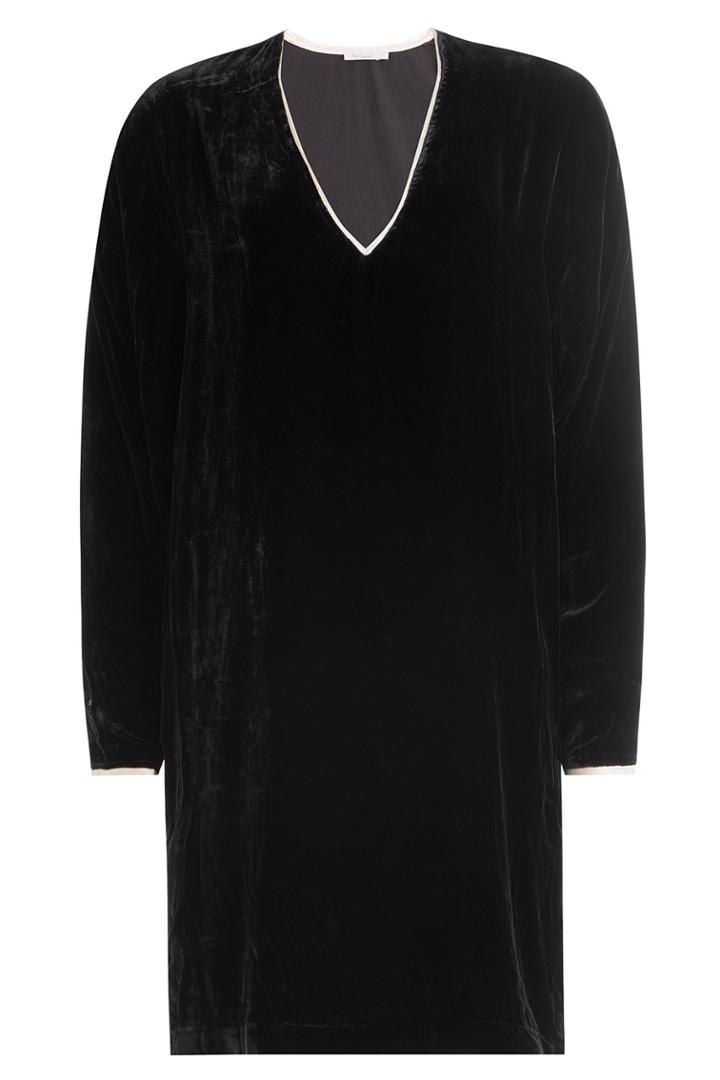Mes Demoiselles Mes Demoiselles Velvet Dress - Black