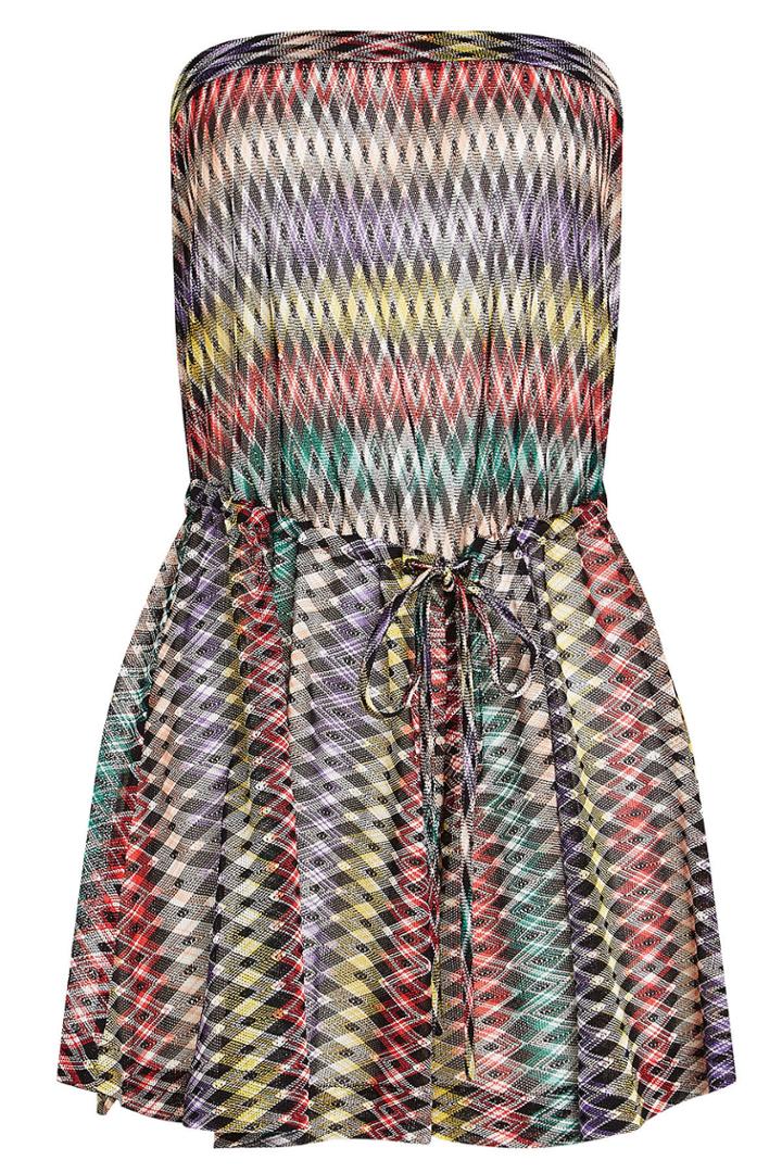 Missoni Mare Missoni Mare Printed Strapless Romper