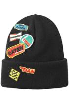 Dsquared2 Dsquared2 Wool Hat With Patches
