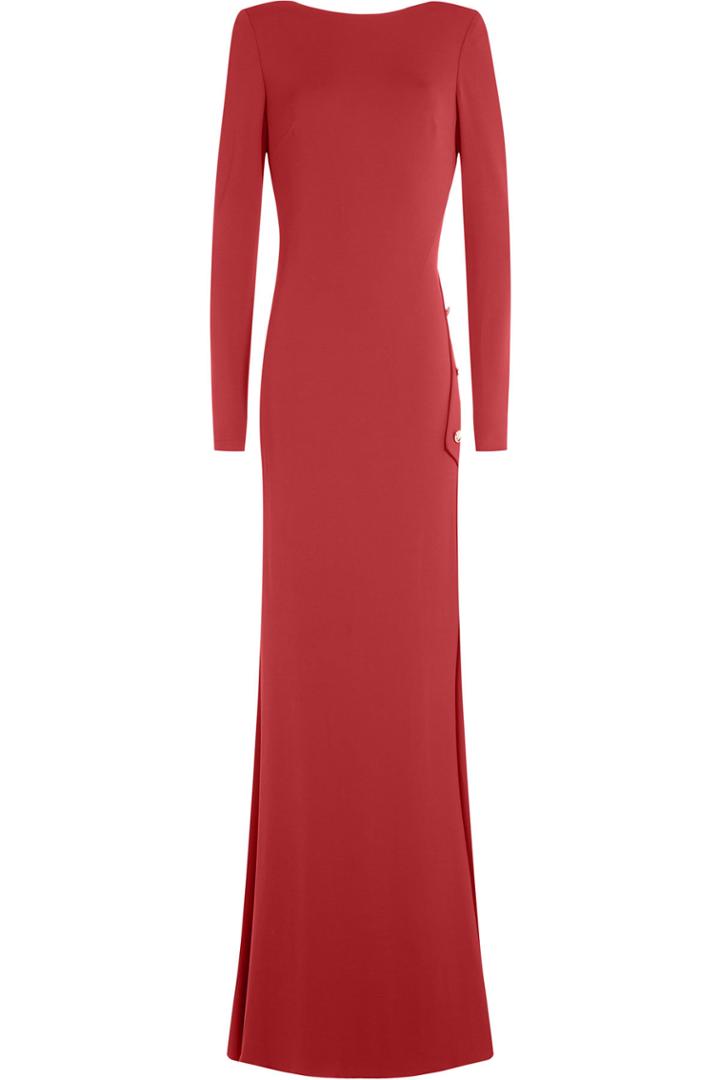 Elie Saab Elie Saab Floor Length Gown With Statement Buttons - None