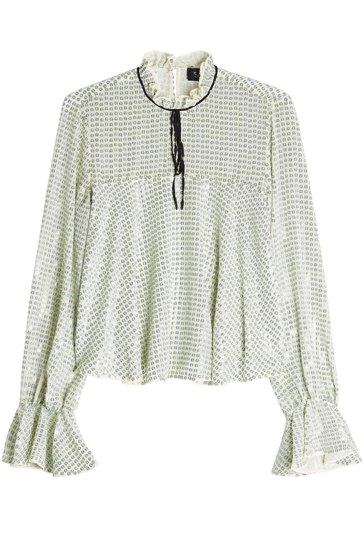 Saloni Saloni Sequin-embellished Blouse