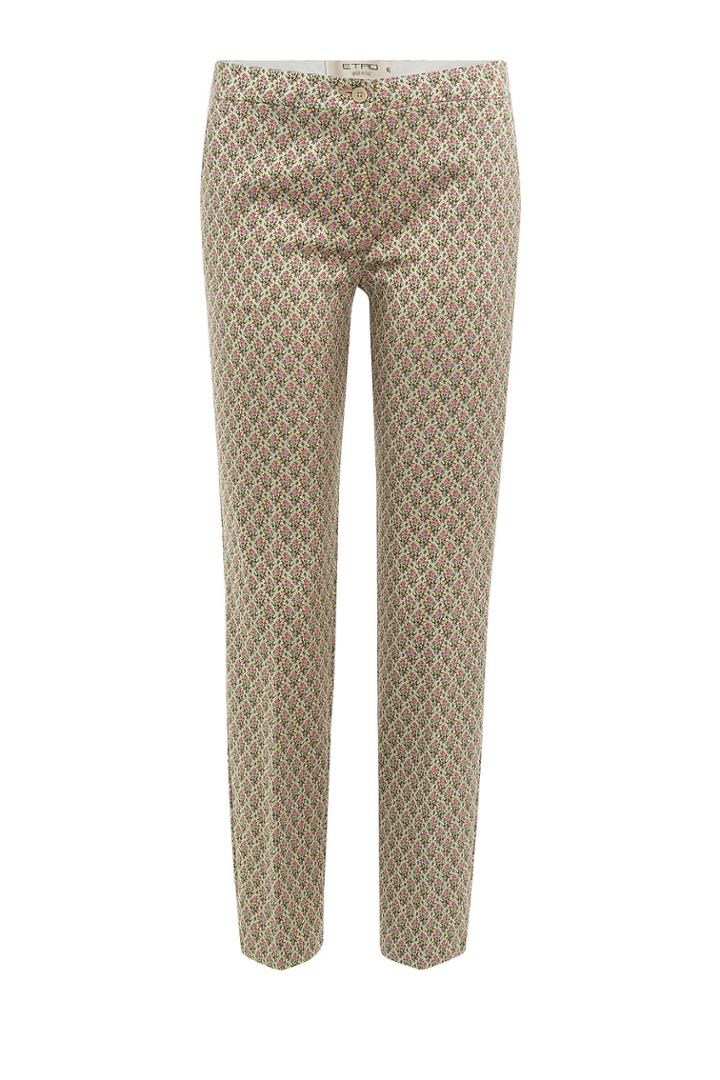 Etro Etro Cropped Printed Pants - None